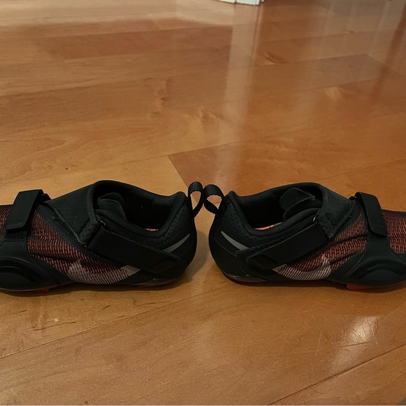 Womens Nike SuperRep Cycle Shoes Black/Orange Size 8.5 - Picture 4 of 4